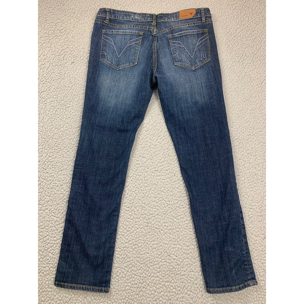 Vigoss‎ Jeans Womens 11 Blue Medium Wash Straight Leg Stretch Denim P2640KA